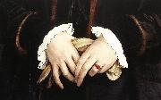 Hans holbein the younger Christina of Denmark oil on canvas